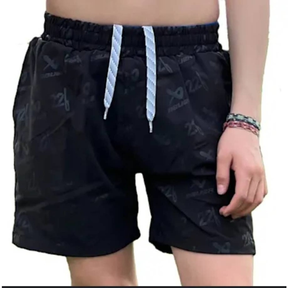 Bauer Hockey Black Kids Swim Trunks